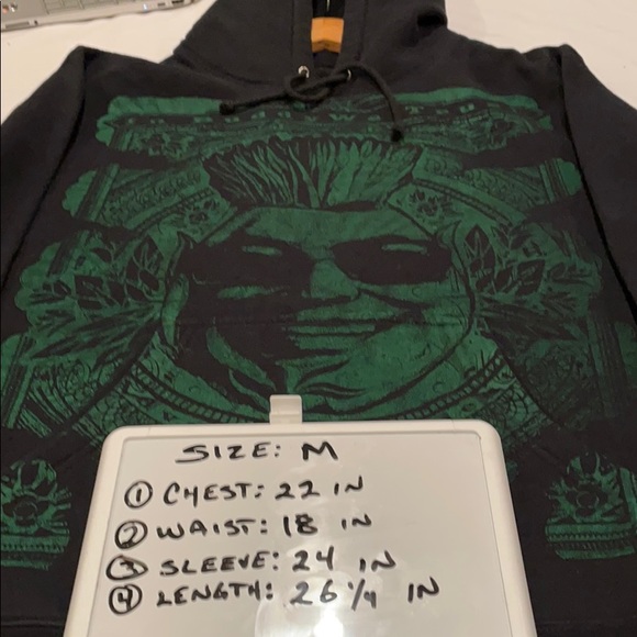 Advanced Men’s black hoodie size medium - Picture 8 of 8